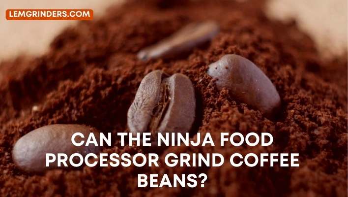 Can The Ninja Food Processor Grind Coffee Beans